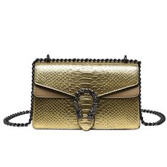 Vintage Chain Small Square Bag For Women's Trend 2024 Korean Popular Fashion Shoulder Crossbody Cross Bag Aesthetic Square Bags Gold Luxury Shoulder Bag With Large Capacity, Luxury Gold Box Bag With Large Capacity, Luxury Large Capacity Gold Box Bag, Trendy Clutch Bag With Chain Strap, Gold Trendy Satchel Shoulder Bag, Trendy Chain Pouch Bag, Trendy Gold Satchel Shoulder Bag, Trendy Gold Shoulder Satchel, Trendy Gold Bag With Chain Strap