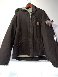 Up for auction is a great Carhartt Jacket..... Good Luck Bidding ! Size : 4XL pit to pit : 35” length: 29” Condition : new with tags Please bid with confidence , I STRIVE FOR 5 STAR SERVICE. Any questions , problems ect. Please don't hesitate to ask. Buy multiple items , SAVE ON SHIPPING !!!!! I will not be held responsible for shipping delays due to the length of an item clearing customs. It varies from country to country. When you receive your item & if the item or transaction didn't live up t Carhartt Womens Hoodies, Cheap Black Grunge Outerwear, Cheap Oversized Grunge Outerwear, Size Small Carhartt Jacket, Dream Clothes Coats & Jackets, Sweat Carhartt Femme, Carhartt Jacket Women Brown, Dickies Duck Hooded Jacket, Vintage Carhartt Women