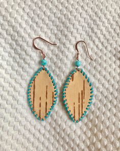 A one-of-a-kind piece of Alaska! These earrings are made with birch bark paper from trees found in remote areas of South-central Alaska. I gathered the material from the natural shedding of the trees and from wood harvested for the stoves that heat my home in the winter. The 12 different varieties of birch trees that grow in Alaska provide a material that has its own personality, from striking color to distinctive patterns. Each piece would be a unique addition to anyone's jewelry collection! CARE: Each earring is reinforced with a copper backing that allows for both durability and the natural movement of the birch paper. The slight curving that may occur can be reset gently with your fingers or by placing the flat pieces of the earring between a heavy book for a couple of days. Keep these Birchbark Earrings, Birch Bark Earrings, Birch Art, Birch Jewelry, Beaded Flowers Patterns, Natural Movement, Birch Trees, Birch Bark, South Central