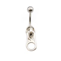 Navel Ring with Zipper Design 14g Description Navel Ring with Zipper Design 14g Measurement: 14g (1.6 mm), 10 mm length shaft, 5mm top ball  Show your love for fashion and clothe wearing this unique belly ring Shipping and Returns We are a U.S. based seller and all of our products are shipped from the United States.  You can return any product within 30 days from purchase date. We Care And Will Reply Within 24-48 Hrs! Belly Button Piercing Zipper, Belly Button Piercing Outfits, Nana Banana, Unique Belly Rings, Cute Belly Rings, Bellybutton Piercings, Belly Button Piercing Jewelry, Pregnancy Belly Rings, Belly Piercing Jewelry