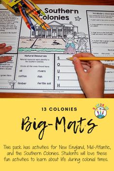 the big - mats booklet for students to use with their homeschool