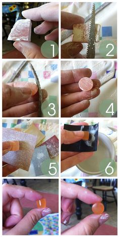 the steps to make diy nail art