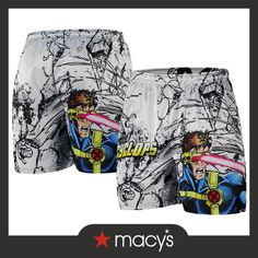 in stock Retro Shorts, X Men, White Shorts, Chalk, Pick Up, Buy Online, In Store, Free Shipping