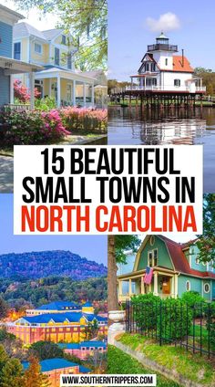 Beautiful Small Towns in North Carolina North Carolina Bucket List, North Carolina Vacations, Living In North Carolina, Southern Travel, Carolina Mountains, North Carolina Beaches, North Carolina Travel