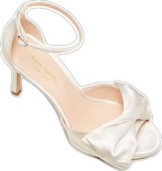 Bridal Bow, Kate Spade Bridal, Bow Sandals, Kate Spade New York, Kate Spade, Satin, Sandals, Leather