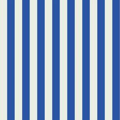 a blue and white striped wallpaper pattern