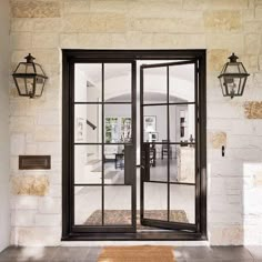 IWD Thermal Break Double Exterior Wrought Iron French Door CIFD-D0103 Square Top Low-E Glass 8-Lite Steel French Doors, Metal Front Door, Iron Front Door, Steel Front Door, Iron Entry Doors, French Doors Exterior, Black Front Doors, Double Front Doors, Front Door Ideas