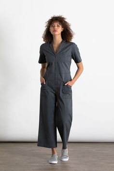 Lou Slate Jumpsuit – Bridge & Burn Utility Jumpsuit Street Style, American Express Credit Card, Utility Jumpsuit, Wardrobe Update, Style Watch, Dungarees, Body Size, Body Measurements, Warm Weather