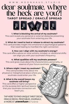 Oracle Spreads Love, Tarot Cards Love Reading, What To Ask Tarot Cards, Tarot Future Spread, Oracle Card Tips, Love Spreads Tarot, Tarot Spreads For Passed Loved Ones, Zodiac Tarot Spread, Twin Flame Dreams Oracle Spreads Love, Connecting With Tarot Deck, Tarot Spreads Love Future, Tarot Spreads For Passed Loved Ones, Tarot For Love, Future Spouse Tarot Spread, How To Do Tarot Readings, Tarot Cards Layout, 2024 Tarot Spread