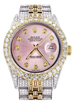 Rolex Diamond Watch, Rolex Datejust Men, Used Rolex, Rolex Diamond, Rolex Milgauss, Rolex Watches Women, Rolex Date, Gold Rolex, Expensive Jewelry Luxury