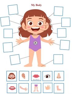 15 Fun Body Parts Learning Games and Activities for Kids Body Parts Preschool Activities, Worksheet Preschool, Felt Story, Senses Activities, Teaching Game, Human Organ, Toddler Christmas Gifts