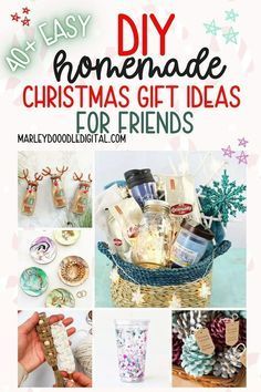 the ultimate homemade christmas gift ideas for friends is featured in this post - it - yourself guide