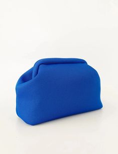 Blue Clutch Bag clutch LUNARITY GARAGE Pouch Evening Bag With Fold Over Clasp, Chic Handheld Coin Purse With Removable Pouch, Removable Pouch Evening Bag For Shopping, Shopping Evening Bag With Removable Pouch, Versatile Evening Bag With Removable Pouch, Modern Blue Rectangular Pouch, Blue Rectangular Coin Purse With Removable Pouch, Shopping Clutch With Removable Pouch, Versatile Blue Pouch Cosmetic Bag