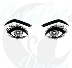 Eyes Clip Art, Heart Eye, Long Lashes, Gas Mask, Pretty Eyes, Beetlejuice, Art Images, Lashes, Beauty Book