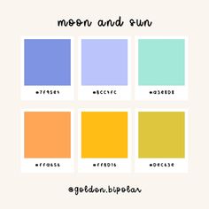 the color scheme for modern and fun