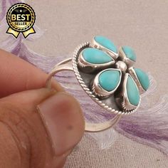 Smart Buys! Sleeping Beauty Turquoise Gemstone Ring,925-Sterling Silver Ring, Antique Silver Ring, Middle Finger Ring Six Stone Ring Gift Item Ring starting from $66.66 See more. 🤓 #925SilverRing #BohoRing #LowPriceRing #GiftItemRing #GemstoneRing #JewelryPurpose #Shreejaipursilver925 #FreeShippingItem #WeddingRing #ChristmasRing Turquoise Stone Jewelry Unique, Fine Jewelry Hallmarked Turquoise Ring As Gift, Hallmarked Turquoise Ring In Fine Jewelry Style For Gift, Fine Jewelry Hallmarked Turquoise Ring For Gift, Hallmarked Turquoise Ring As Gift, Silver Turquoise Ring As A Gift, Turquoise Ring For Gift, Silver Turquoise Birthstone Ring For Anniversary, Sterling Silver Turquoise Ring As Gift