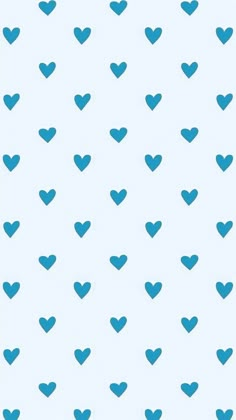 a blue heart pattern on a white background