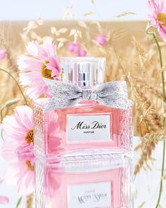 Novo Miss Dior Parfum | beauty buzz Pink Parfum, Now Perfume, Miss Dior Perfume, Alcohol Free Fragrance, Dior Pink