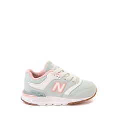 New Balance 997H Athletic Shoe - Baby / Toddler - Mint Toddler Tennis Shoes, New Balance 997h, Retro Trainers, Shoe Size Chart Kids, Shoe Ideas, Athletic Shoe, My Daughters, Athletic Apparel