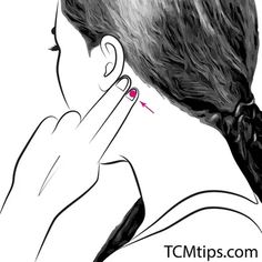 10 Eustachian Tube Pressure Points For Congested Ear I Wish I Knew About - TCM Tips Ear Accupunture Points, Ear Congestion Relief, Ear Pressure Points, Relieve Ear Pressure, Ear Drainage, Ear Congestion, Fluid In Ears, Clogged Ears