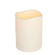 an image of a white candle on a white background