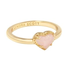 Kendra Scott Anna 14K Gold Over Brass Band Ring - Rose Quartz 8 Kendra Scott Advent Calendar, Christmas Presents To Ask For, Gifts To Get Girlfriend, Beautiful Birthday Gifts, Dainty Pink Jewelry, Best Gifts For Teenagers, Wishlist Items Ideas, Birthday Gift Ideas To Ask For, Rose Gold And Gold Jewelry Together