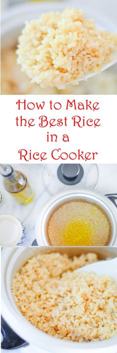 how to make the best rice in a rice cooker