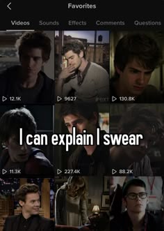 the twilight saga is shown in this screen capture from an iphone app that shows several different scenes