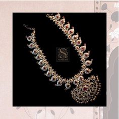 Indian Jewellery Designs,South Indian Jewellery,Indian Jewelry,Mango Mala,indian jewelry online,latest indian jewellery - NIHIRA-SHABURIS Mango Mala Designs, Mango Mala Jewellery, Mango Haram, Mango Mala, Latest Indian Jewellery, Mala Jewelry, Baby Ganesha, Bridal Party Jewelry, Diamond Pendants Designs