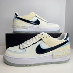 Nike Air Force 1 Size 11 Women / Size 9.5 Men Sail/Armory Navy-Glacier Blue Sku: Dz1847-107 100% Authentic Brand New With Box (Box Is Missing Lid) Any Questions? Make Sure To Ask Price Firm Shoes For Women Outfits, Shoes For Women Aesthetic, Nike Air Force 1 Blue, Shoes For Women Winter, Shoes For Women Nike, Women Black Shoes, Black Shoes For Women, Shoes For Women Black, Shoes For Women Boots