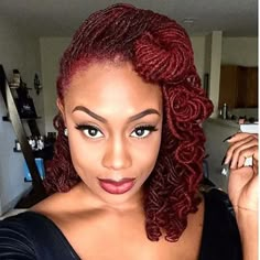 Gorgeous Fiery Locs @patience_edet #naturalhairmag http://www.naturalhairmag.com/?s=locs Long Loc Styles, Sister Locks, New Natural Hairstyles, Loc Inspiration, Sister Locs, The Blacker The Berry