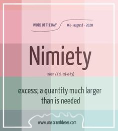 a poster with the words'nimitety'in different languages