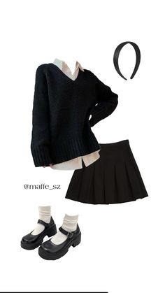 school, outifts inspo, ootd, for you, explore, academia, preppy Prep Outfits Aesthetic, Black Pink Outfits Inspired, School Uniform Trousers Aesthetic, Skirt Ideas For Winter, Fashion Inspo School, Uniform Styling Ideas, Outfit Ideas For Sixth Form, Old School Preppy Outfits, Cute Private School Outfits