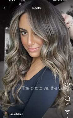 Dark Hair With Blended Highlights, Smoky Brunette Balayage, Mousey Brown Hair Balayage, Foilage Balayage, Ash Blonde Hair Balayage, Hair Color Formulas, Color Balayage, Brunette Balayage