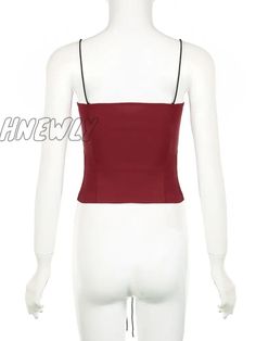 Gothic Patchwork Bandage Camis Top Dark Slim Slash Neck Sleeveless Tank Tops Women Summer Fashion Streetwear Lady SPECIFICATIONS Elasticity: Slight Strech Fabric Type: Broadcloth Material: POLYESTER Material: SPANDEX Pattern Type: Patchwork Clothing Length: regular Season: Summer Decoration: Bandage Gender: WOMEN Craft of Weaving: TAT Tops Type: CAMIS Item Type: top [20240505] Women Summer Fashion, Patchwork Clothing, Women Crafts, Christmas Party Dress, Fashion Streetwear, Halloween Dress, Women's Summer Fashion, Sleeveless Tank Top, Sleeveless Tank