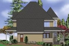 Victorian Farmhouse Plan with Fabulous Wrap-Around Porch - 6908AM | Architectural Designs - House Plans Unique Floor Plans, Building A Porch, Farm Plans