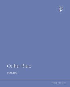 the cover of oahuu blue