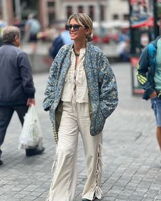 Our bestseller Lulu Jacket in blue 💙 styled by @vanessamiguel with the chic Rita Pants and elegant Davenport Blouse in beige. Effortless, bold, and oh-so-chic! 🌟

#BohemianFashion #BohoStyle #EmbroideredDetails #ColorfulOutfits #SpringStyle #SummerVibes #LayeredLook #RetroRevival #GoddessCore #MotoBoho #OutfitInspo #SpringOutfits #SummerFashion #BohoChic #VintageAesthetic #EffortlessStyle #FestivalFashion #ScandinavianStyle #DesertVibes #BohoLook #WesternBoho #CaliforniaDreaming #CoastalBoho #DenimOnDenim #BohoDenim #FreeSpiritStyle #DesertChic #GoldenHourGlow #SunsetVibes #HippieStyle Quilted Jacket Outfit, Functional Outfits, Lulu Jacket, Effortless Aesthetic, Desert Chic, Boho Denim, Autumn Look