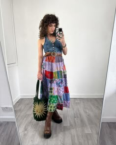 Venus Fashion, 70s Outfits, Quirky Fashion, Fashion Forever, Whimsical Fashion, Thrift Fashion, Hippie Outfits, Curvy Outfits