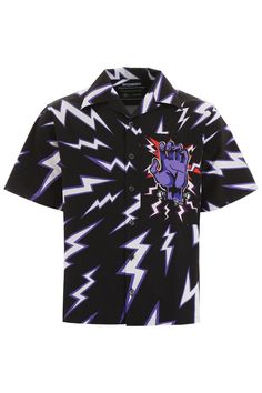 Lightning Bolt Print Hawaiian Shirt available in T-shirt, hoodie, tank top, longsleeve, multi color and size S M L XL XXL 3XL 4XL 5XL. Shipping from the US. Easy 30 day return policy - Shop now! 6.1-ounce, 100% cotton .Double-needle neck, sleeves and hem; Roomy Unisex Fit. Ash is 99% cotton, 1% poly; Sport Grey is 90% cotton, 10% poly; Dark Heather is 50% cotton, 50% polyester .Decoration type: Digital Print. Made by Gildan Mens Ready To Wear, Tiger Fish, Hawaii Shirts, Tshirt Printing Design, Streetwear Shirts, Tshirt Printing, Bowling Shirt, Printing Design, Bowling Shirts