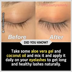 Eyelashes Tips, Natural Skin Care Remedies, Diy Skin Care Recipes, Hacks Every Girl Should Know