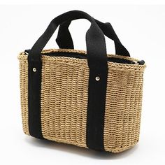 Women's Bohemian Summer Straw Bag - Wnkrs Natural Handbags, Embroidery Decoration, Key Chain Holder, Bohemian Summer, Straw Tote Bag, Rattan Bag, Handbags Crossbody, Women Bags Fashion, Straw Tote