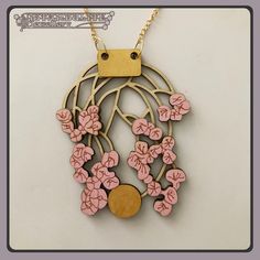 This is a handmade plywood, art nouveau jewellery. The plywood necklace with acrylic painting on it. Its chains are golden looking metal. All necklaces will be different from the other in a good way. I make these jewelleries with these steps: 1. SEARCH: I search architectural ornaments from Istanbul, Ankara and all over the World. 2. DRAW: Then I turn them to look more like a jewellery or extract some unnecessary details. 3. LASER CUT: I cut plywood with laser. (1 day to cut and color to dry). 4. CLAY: Then I carve clay. (1 day to dry). 5. PAINT: I paint with acrylic paint. 6. VARNISH: If you want, I can cover with varnish. It will add 1 week. *Your order will be made in 3 days (with varnish 10 days.). Shipping can reach to you from 1 to 2 weeks, according to your location. Please keep thi Laser Cut Necklace, Woodcut Art, Bijoux Art Nouveau, Engraved Pendant, Laser Cut Jewelry, Laser Cut Acrylic, Art Nouveau Jewelry, Floral Necklace, Leather Projects