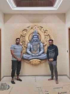 shiva wall bas relief mural at ahmedabad with happy clinet, #drashtikonart #9023404092