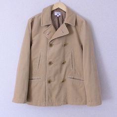 Nwt Uniqlo Idlf (Ines De La Fressange) Collar Double Breasted Cotton Corduroy Pea Coat Women Beige Size Xs. Timeless Design. Relaxed Fit. Fit Like A S. $65. The Color Of The Peat Coat Is Similar To The Color The First Picture. Never Worn. From Pet And Smoke Free Home. Double-breasted Cotton Outerwear With Double Button Closure, Classic Double-breasted Cotton Outerwear, Fall Cotton Khaki Blazer, Khaki Double-breasted Pea Coat With Pockets, Double-breasted Khaki Pea Coat With Pockets, Casual Single-breasted Khaki Pea Coat, Casual Cotton Double-breasted Pea Coat, Classic Beige Outerwear With Corduroy Collar, Winter Double-breasted Cotton Pea Coat