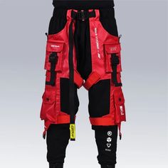 Check out Men's Red Streetwear Techwear Heavy Cargo Trouser Pants Machine56 SL8/BFG_RF-1, the latest item I added on eBay! #eBay #eBaySeller Casual Red Pants For Outdoor, Casual Red Outdoor Pants, Urban Fitted Sports Pants, Urban Fitted Pants For Sports, Sporty Full-length Pants With Multiple Pockets, Techwear Trousers With Functional Pockets, Urban Sports Pants With Functional Pockets, Urban Style Sports Bottoms With Multiple Pockets, Streetwear Bottoms With Functional Pockets