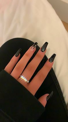 Simple Acrylic Nails, Glow Nails, Classy Acrylic Nails, Short Acrylic Nails Designs, Fire Nails