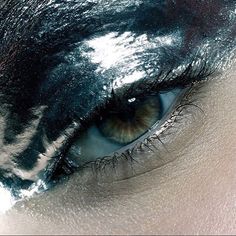 Pat McGrath @patmcgrathreal STUNNING SILVER!!...Instagram photo | Websta (Webstagram) Path Mcgrath Makeup, Glittery Makeup, Metallic Makeup, Fantasy Poetry, Silver Makeup, Metallic Eyes, Bold Makeup Looks, High Fashion Makeup, Eye Pigments