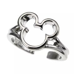 a mickey mouse ring is shown on a white background