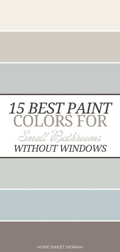 the best paint colors for walls without windows